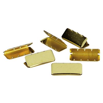 Boucle d'extrémité pour ceinture US EN LAITON