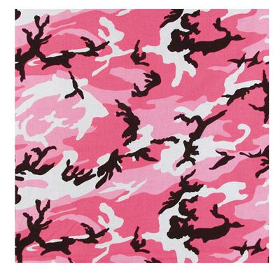 Foulard 55 x 55 cm PINK CAMO