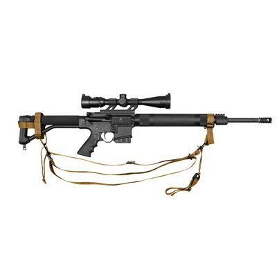 Sangle d'arme MILITARY à trois points COYOTE BROWN