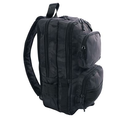 Sac à dos TACTICAL TRAVELER à bandoulière MIDNIGHT BLACK CAMO