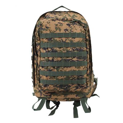 Sac à dos MOLLE II 3 jours ASSAULT DIGITAL WOODLAND ROTHCO 41129 4