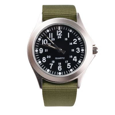 Montre MILITARY QUARTZ VERTE