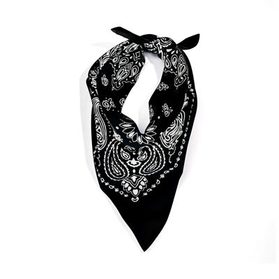 Foulard 55 x 55 cm TRAINMEN NOIR ROTHCO 4143 2