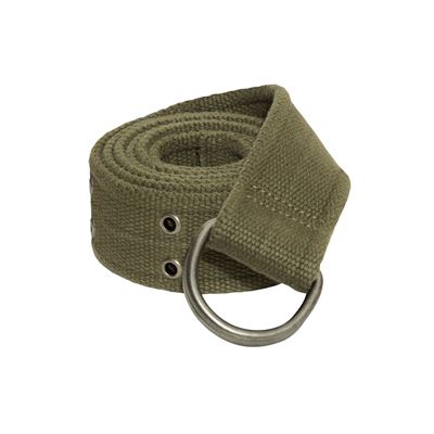 Ceinture pour femme VINTAGE D-RING VERTE