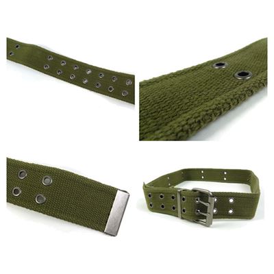 Ceinture à double boucle VINTAGE VERTE ROTHCO 4171OL 3