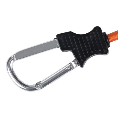 Sangle élastique 90 cm avec mousquetons, lot de 2, ORANGE FOSCO 419202-OR 2