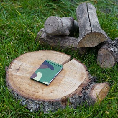 Bloc-notes/carnet à anneaux A7 WOODLAND ostatní 419229 3