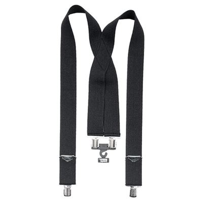Bretelles US pour pantalon X avec clips NOIRES ROTHCO 4196 4