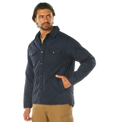 Veste matelassée DIAMOND QUILT en coton BLEU ROTHCO 42040 5