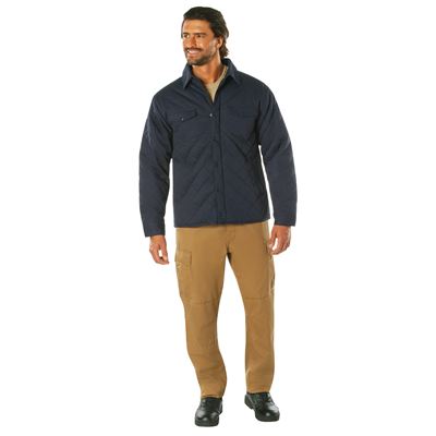 Veste matelassée DIAMOND QUILT en coton BLEU ROTHCO 42040 3