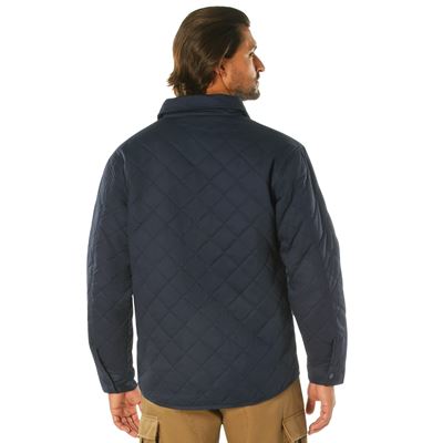Veste matelassée DIAMOND QUILT en coton BLEU ROTHCO 42040 2