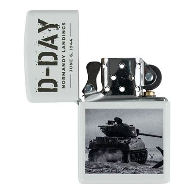 Briquet ZIPPO D-DAY SHERMAN à essence ZIPPO 421121-3332 2