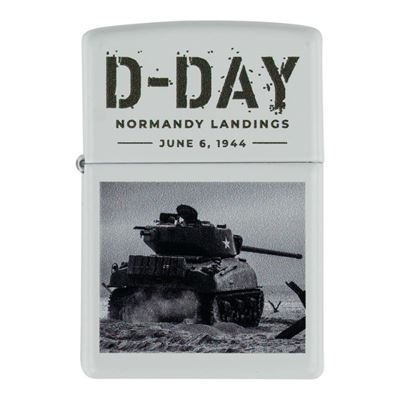 Briquet ZIPPO D-DAY SHERMAN à essence