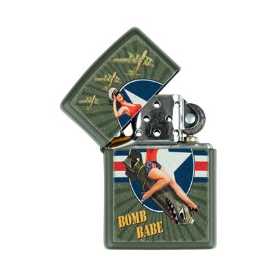Briquet ZIPPO Pin Up Bomb Babe à essence ZIPPO 421353 2