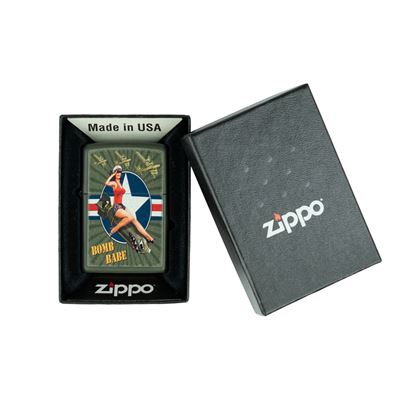 Briquet ZIPPO Pin Up Bomb Babe à essence ZIPPO 421353 4