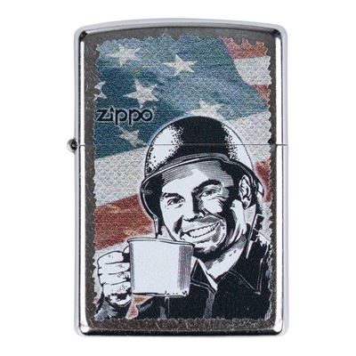 Briquet ZIPPO G.I JOE COFFEE à essence