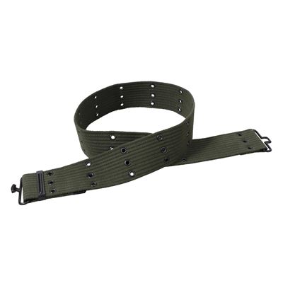 Ceinture US type LC1 en toile VERTE