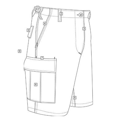 Short BDU rip-stop AT-DIGITAL TRU-SPEC 42570 2