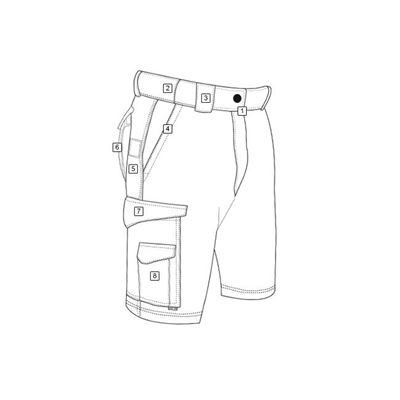 Short 24-7 9" rip-stop VERT TRU-SPEC 24-7 42670 2