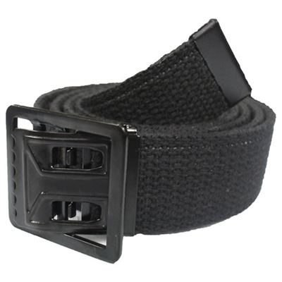 Ceinture NOIRE avec boucle à enfiler noire 135 cm