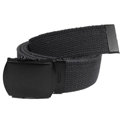 Ceinture avec boucle noire NOIR taille 110