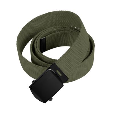 Ceinture avec boucle noire VERTE taille 135