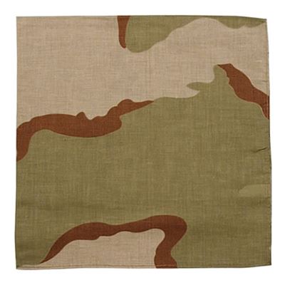 Foulard 68 x 68 cm JUMBO 3-COL DESERT