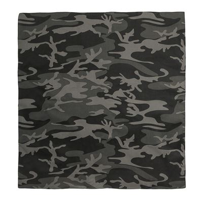 Foulard 68 x 68 cm JUMBO BLACK CAMO