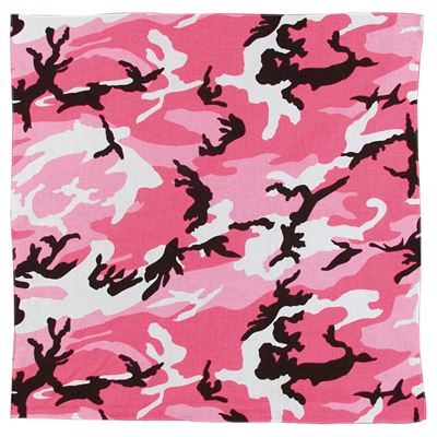 Foulard 68 x 68 cm JUMBO PINK CAMO