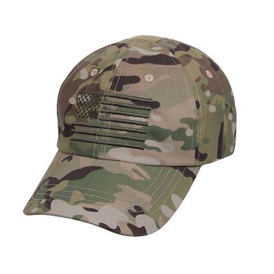 Casquette de baseball TACTICAL MULTICAM® drapeau américain
