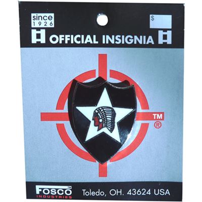 Insigne US 2nd INFANTRY DIVISION / indien coloré / ostatní 441038-1186 2