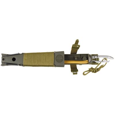 Couteau de survie JUNGLE II avec équipement NOIR FOX Outdoor 44143 2