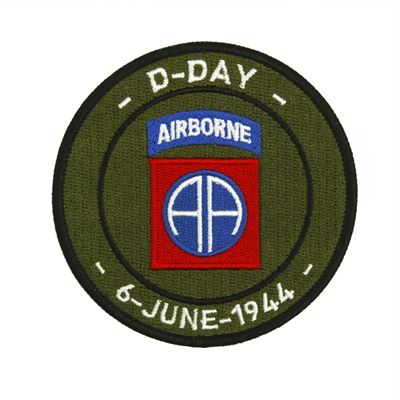 Écusson D-DAY 82nd Airborne