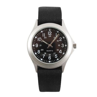 Montre MILITARY QUARTZ NOIRE