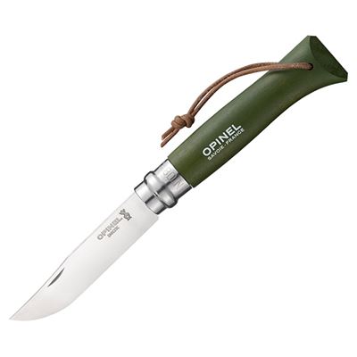 Couteau OPINEL VRI INOX n° 08 KAKI / VERT