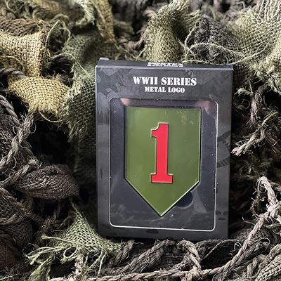 Insigne métallique 1st Infantry Division avec autocollant ostatní 443500 2