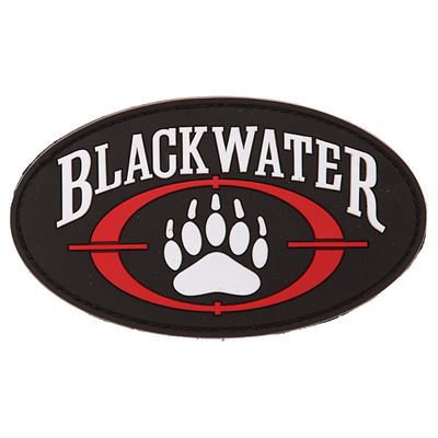 Écusson BLACKWATER 3D PVC