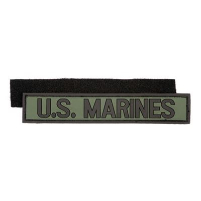 Écusson U.S. MARINES plastique VERT