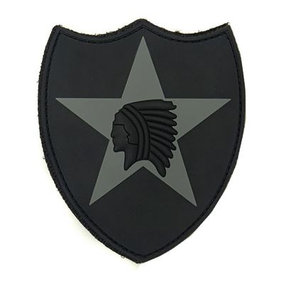 Écusson 2nd INFANTRY DIVISION plastique 3D