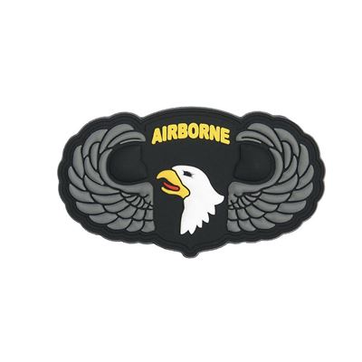 Écusson 3D en plastique 101st Airborne avec ailes