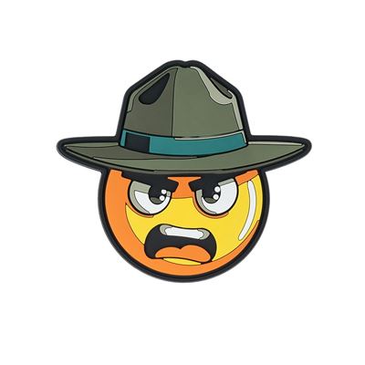 Écusson 3D en plastique DRILL SERGEANT velcro