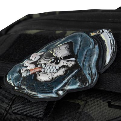Écusson 3D en plastique CRÂNE - GRIM REAPER velcro 101INC 444300-16005 2