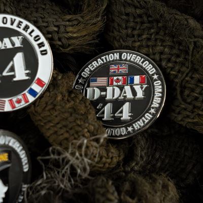 Insigne D-Day 44 OMAHA, UTAH, GOLD, SWORD, JUNO FOSTEX 445510-14003 3