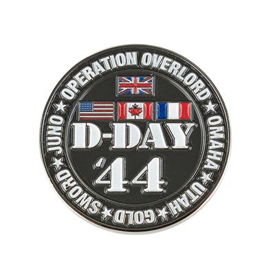 Insigne D-Day 44 OMAHA, UTAH, GOLD, SWORD, JUNO