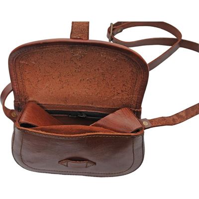 Sac à bandoulière EN CUIR MARRON ostatní 4470 2