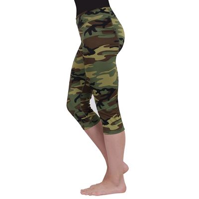Leggings pour femmes WORKOUT 3/4 avec poches WOODLAND
