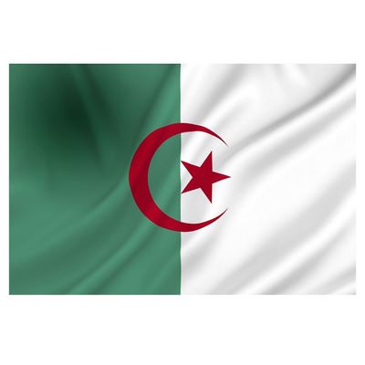 Drapeau national ALGÉRIE
