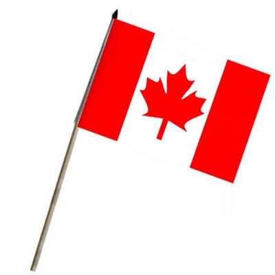Drapeau sur hampe CANADA