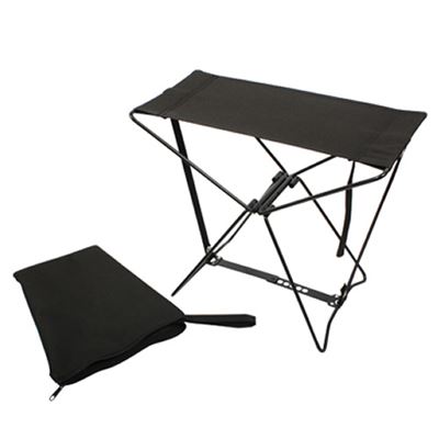 Tabouret pliant ARMY NOIR