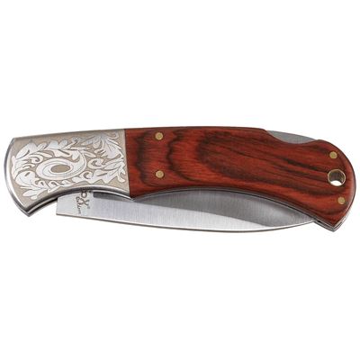 Couteau pliant manche en bois décor 21 cm MARRON FOX Outdoor 44803 2